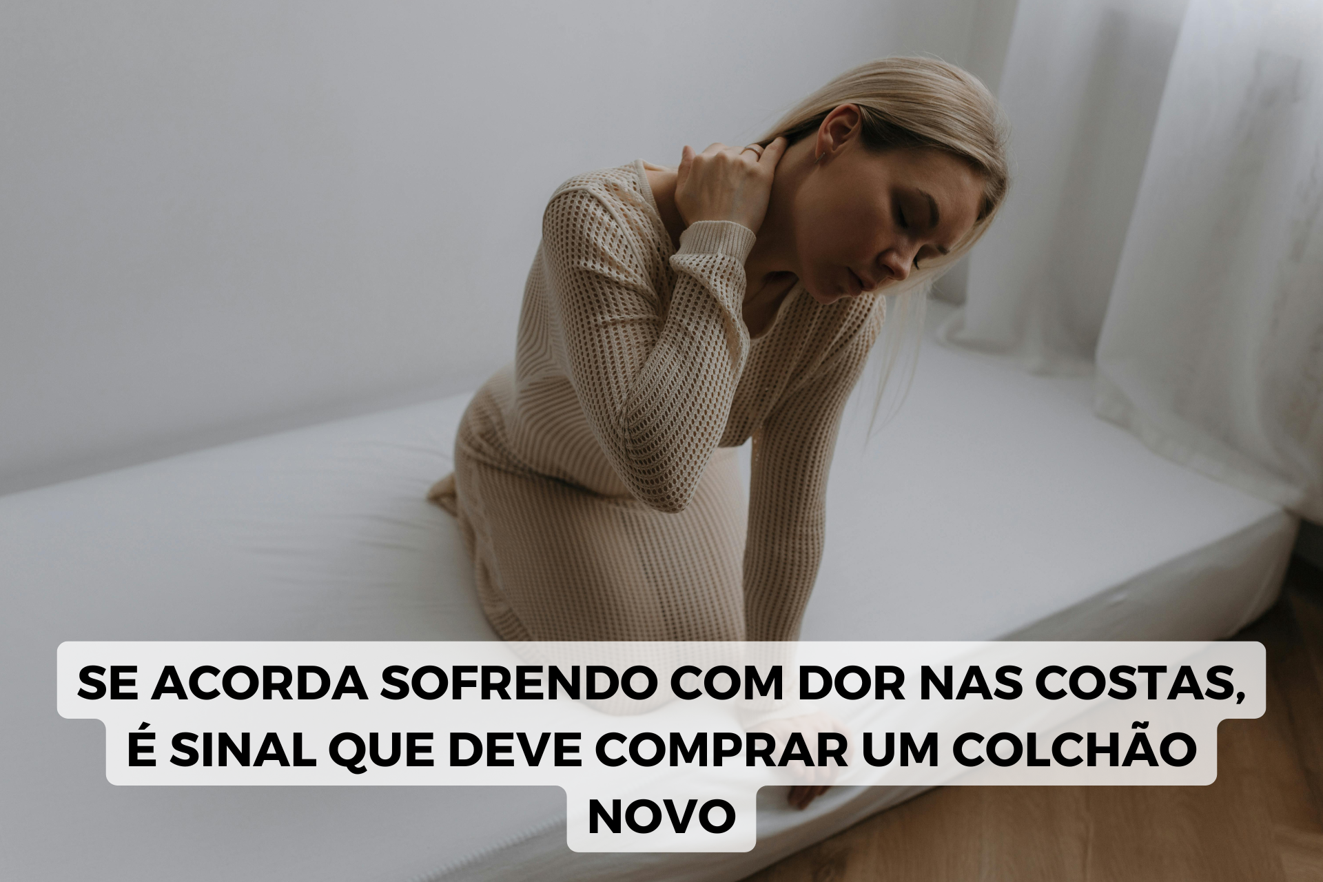 trocar colchão dores nas costas